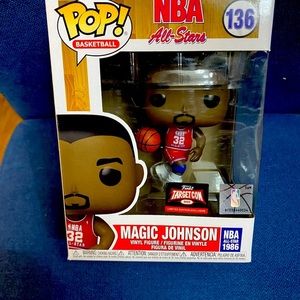 Magic Johnson Funko Pops!  BNIB